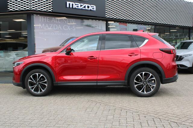 Mazda CX-5 2.5 SkyActiv-G 194 Luxury-Line , Automaat, 360 Camera, Bose, Stoel/Stuurverwarming, Adap.Cruise, LMV 19 Inch, Apple Carplay, Android Auto, HUD, PDC, LKA, BSM