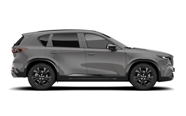 Mazda CX-5 Homura - Zwart lederen interieur | 19-inch lichtmetalen velgen, Black | Alarmsysteem | Automatisch dimmende binnenspiegel met randloos design