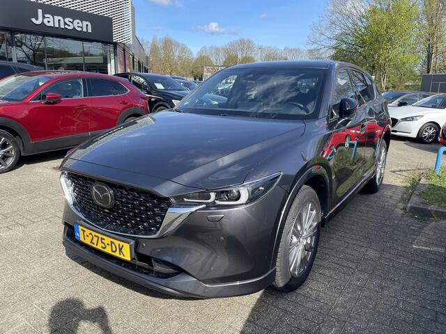 Mazda CX-5 2.5 e-SkyActiv-G M Hybrid 194 Takumi , Automaat, Leder, Schuif-/Kanteldak, 360 Camera, Bose, Adap.Cruise, All Season, Stoel/Stuurverwarming, Stoelventilatie, Apple Carplay, Android Auto, LMV 19 Inch, PDC, LKA, BSM