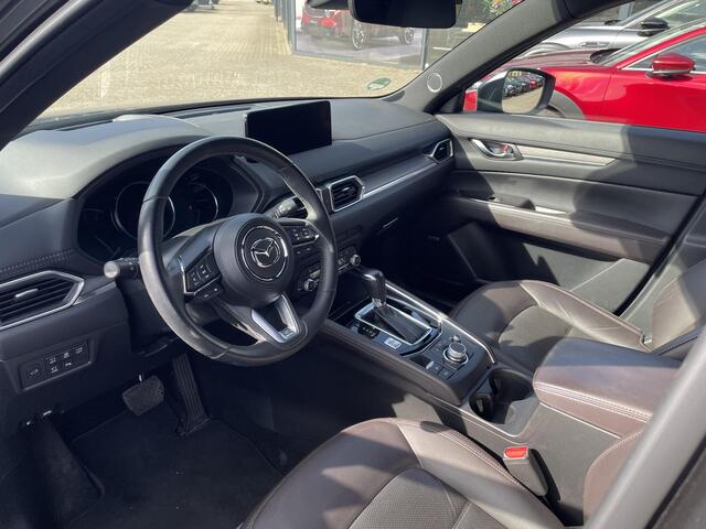 Mazda CX-5 2.5 e-SkyActiv-G M Hybrid 194 Takumi , Automaat, Leder, Schuif-/Kanteldak, 360 Camera, Bose, Adap.Cruise, All Season, Stoel/Stuurverwarming, Stoelventilatie, Apple Carplay, Android Auto, LMV 19 Inch, PDC, LKA, BSM