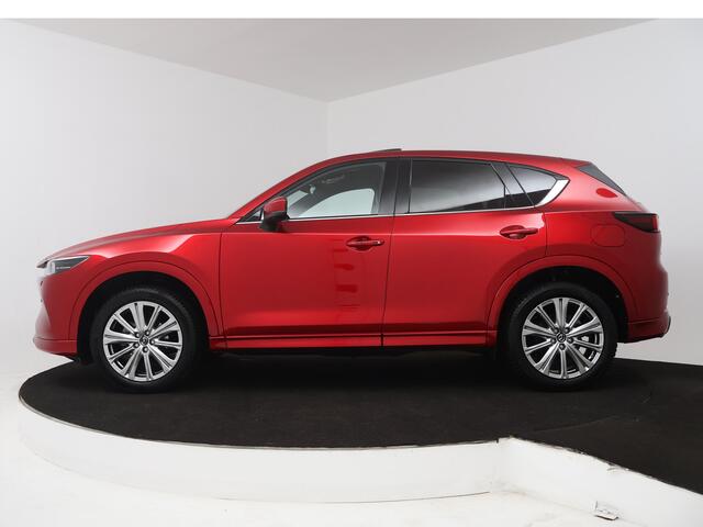 Mazda CX-5 2.0 e-SkyActiv-G M Hybrid 165 Takumi | Elektrisch glazen schuif-/kanteldak | Trekhaak | WORDT VERWACHT Locatie Mazda RIJEN Adres: Parallelweg 49, 5121 LD Rijen