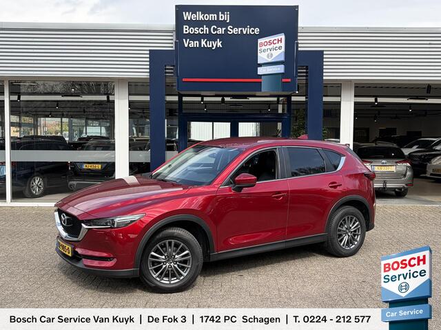 Mazda CX-5 2.0 SkyActiv-G 165 Skylease GT / NL-Auto / Vol-Leder / Premium-Bose Audio / Trekhaak / Stuur-/Stoelverwarming / Elektr.-Stoelen met Geheugen / Cruise-Control / Climate-Control / DAB Radio-Bluetooth / Navi / PDC / 17'' LMV / ENZ.