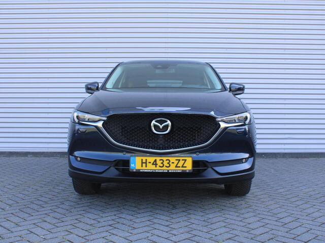 Mazda CX-5 2.0 SkyActiv-G 165 Comfort | Trekhaak | 360 Camera | Stuur-/stoelverwarming | Dodehoek detectie | 19" LM | HUD | Clima | Navi | Cruise | LED | I-active sense pack |