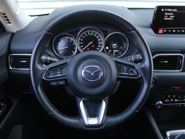 Mazda CX-5 2.0 SkyActiv-G 165 Comfort | Trekhaak | 360 Camera | Stuur-/stoelverwarming | Dodehoek detectie | 19" LM | HUD | Clima | Navi | Cruise | LED | I-active sense pack |