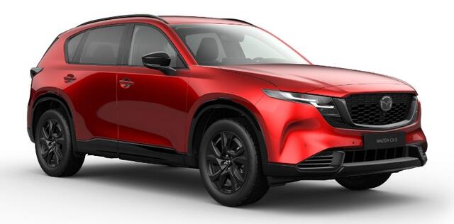 Mazda CX-5 2.5 E-SKYACTIV G 141 M HYBRID Homura | LEDER | 360 CAMERA | NAVI | 6 JAAR GARANTIE