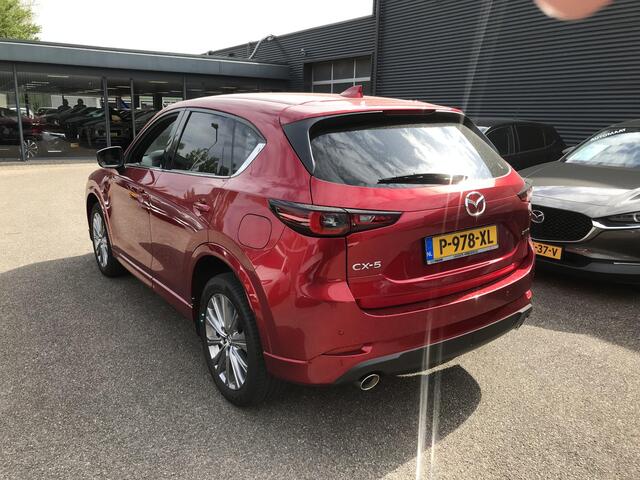 Mazda CX-5 2.0 SkyActiv-G 165 Signature , 19 Inch LMV, Schuif/Kanteldak, Leder, Apple Carplay, Bose, Stuur/Stoelverwarming, Stoelventilatie, Adap. Cruise, HUD, BSM, LKA