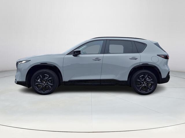 Mazda CX-5 2.5 E-SKYACTIV G 141 M HYBRID Homura | Voorraad auto leverbaar vanaf maart 2026 | Panoramisch Schuif/Kanteldak | Zwart lederen interieur |