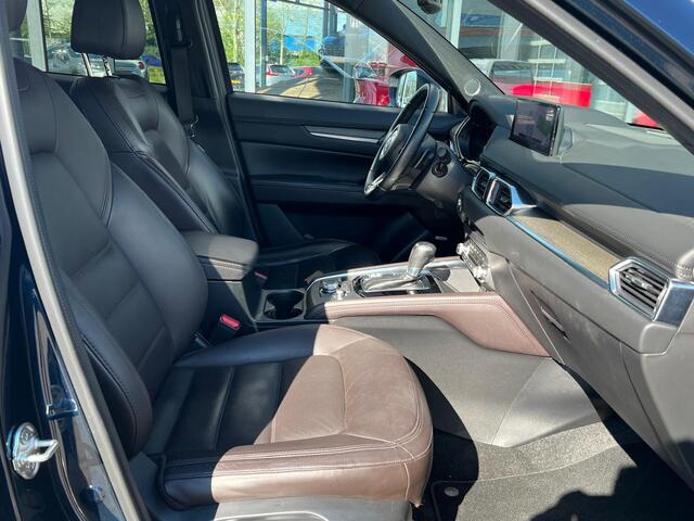 Mazda CX-5 2.0 e-SkyActiv-G M Hybrid 165 Takumi | AUTOMAAT | TREKHAAK | 360 CAMERA | ELEKR A.KLEP | LEDER | STOEL + STUUR VERWARMING | STOEL VENTILATIE |