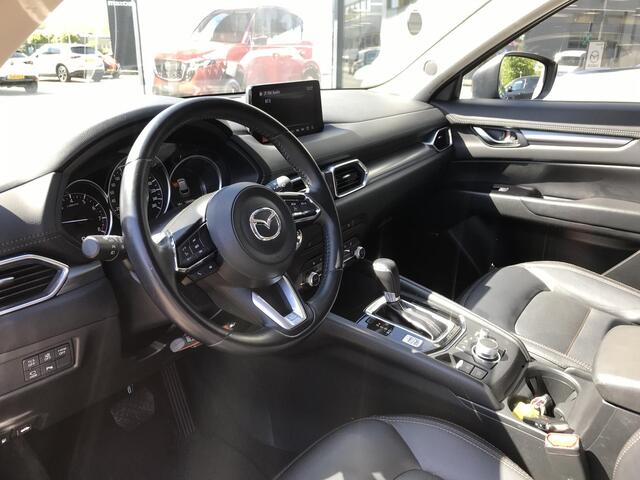 Mazda CX-5 2.0 SkyActiv-G 165 Style Selected , Automaat, Trekhaak, Leder, 360 Camera, 19 Inch LMV, Apple Carplay, Navi, Bose, Stuur/Stoelverwarming, Cruise, BSM, LKA