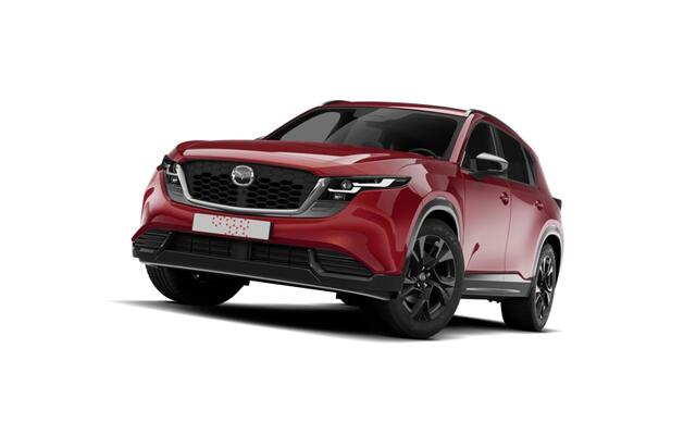Mazda CX-5 Homura - Zwart lederen interieur & Panoramic Pack | 19-inch lichtmetalen velgen, Black | Alarmsysteem | Automatisch dimmende binnenspiegel met randloos design
