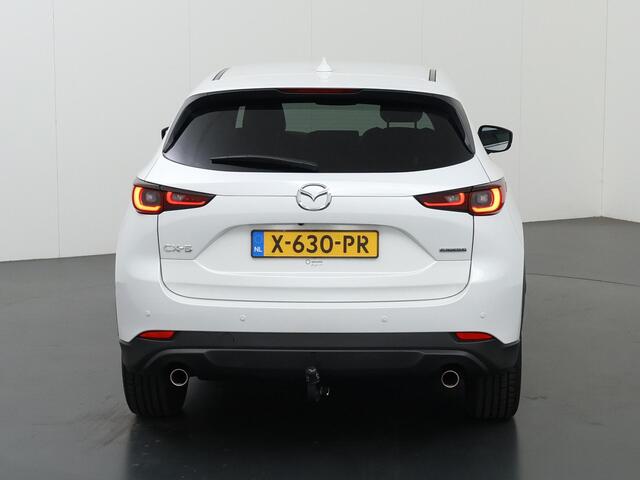 Mazda CX-5 2.0 e-SkyActiv-G M Hybrid 165 Exclusive-Line | Tekhaak | Bose | Winterpakket | Navigatie | Stoelventilatie | Parkeercamera 360° | Leder | Elektr. Verstelbare Stoelen |