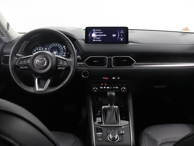 Mazda CX-5 2.0 e-SkyActiv-G M Hybrid 165 Exclusive-Line | Tekhaak | Bose | Winterpakket | Navigatie | Stoelventilatie | Parkeercamera 360° | Leder | Elektr. Verstelbare Stoelen |