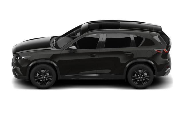 Mazda CX-5 Homura - Zwart lederen interieur | 19-inch lichtmetalen velgen, Black | Alarmsysteem | Automatisch dimmende binnenspiegel met randloos design