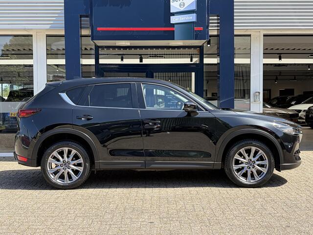 Mazda CX-5 2.0 SkyActiv-G 165 Sport Selected / Automaat / NL-Auto / 1e-Eigenaar / Head-Up Display / Stuur-/Stoelverwarming / Trekhaak / Cruise-Control / Rondom-Camerazicht / LED / Dodehoek-Detectie / Climate-Control / DAB Radio-Bluetooth / Camera / 19'' LMV / All-S