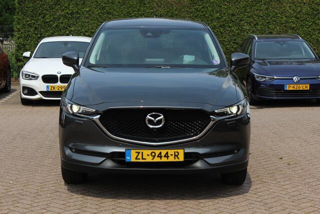 Mazda CX-5 2.0 SkyActiv-G 165 Business Luxury / Trekhaak / 360Camera / Head-up / Leder / Bose / Keyless / 19'' / Dodehoek / Navigatie / DAB / Stoelventilatie+Verwarming / Cruise Control