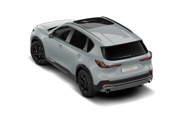 Mazda CX-5 Homura - Tan lederen interieur & Panoramic Pack | 19-inch lichtmetalen velgen, Black | Alarmsysteem | Automatisch dimmende binnenspiegel met randloos design