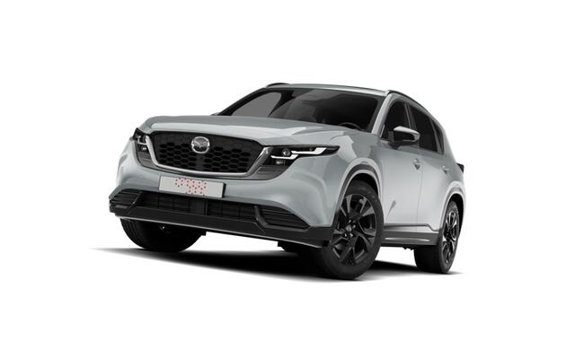 Mazda CX-5 Homura - Tan lederen interieur & Panoramic Pack | 19-inch lichtmetalen velgen, Black | Alarmsysteem | Automatisch dimmende binnenspiegel met randloos design