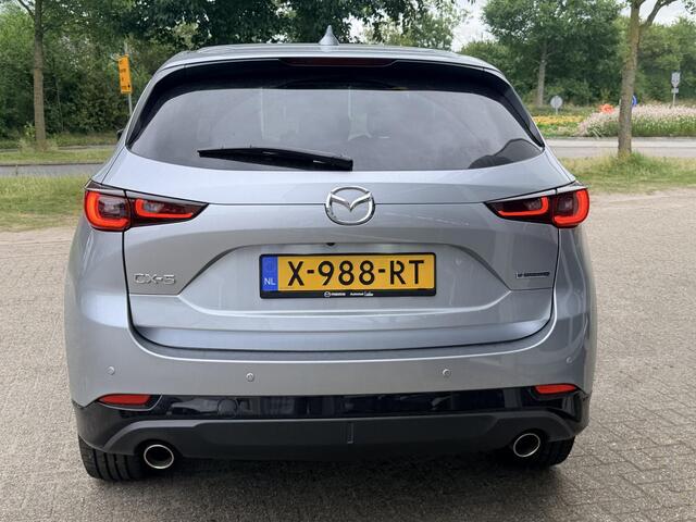 Mazda CX-5 2.0 e-SkyActiv-G M Hybrid 165 Homura 1e Eig., NL-Auto, Dealer Onderh., Navigatie, Apple Carplay /Android Auto, Bose, 360 Camera, Cruise Controle ad., Stoelverw., Stuurverw,