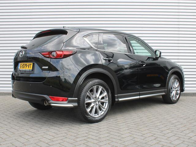 Mazda CX-5 2.0 SkyActiv-G 6AT 165PK Business Luxury | Stuur-/stoelverwarming + ventilatie | Geheugenstoel | 360 Camera | HUD | Leer | 19" LM | Dodehoek detectie | Bose |