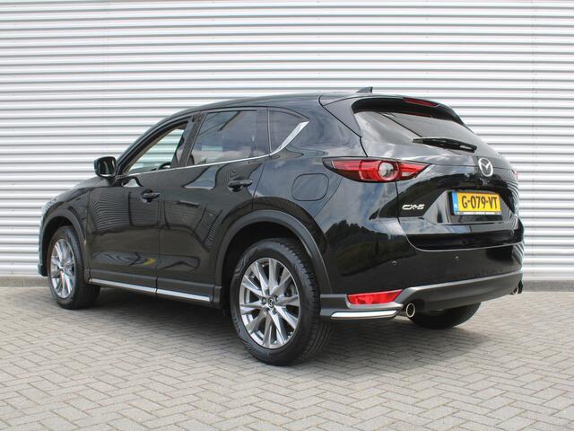 Mazda CX-5 2.0 SkyActiv-G 6AT 165PK Business Luxury | Stuur-/stoelverwarming + ventilatie | Geheugenstoel | 360 Camera | HUD | Leer | 19" LM | Dodehoek detectie | Bose |