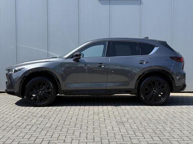 Mazda CX-5 2.0 e-SkyActiv-G M Hybrid 165 Homura / 1e eig / All Season / Trekhaak 2.000 kg / Stoelverkoeling / NL auto / Bose / Leer / 360 camera /
