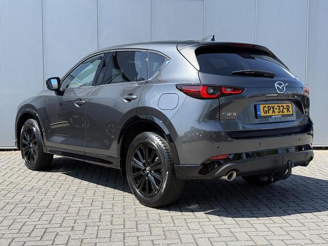 Mazda CX-5 2.0 e-SkyActiv-G M Hybrid 165 Homura / 1e eig / All Season / Trekhaak 2.000 kg / Stoelverkoeling / NL auto / Bose / Leer / 360 camera /