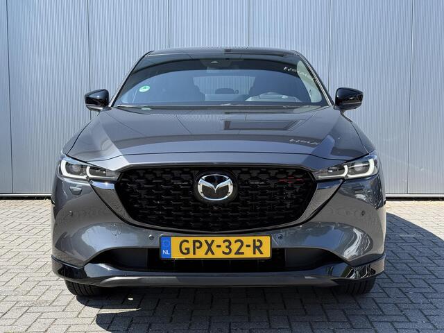 Mazda CX-5 2.0 e-SkyActiv-G M Hybrid 165 Homura / 1e eig / All Season / Trekhaak 2.000 kg / Stoelverkoeling / NL auto / Bose / Leer / 360 camera /