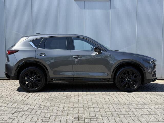 Mazda CX-5 2.0 e-SkyActiv-G M Hybrid 165 Homura / 1e eig / All Season / Trekhaak 2.000 kg / Stoelverkoeling / NL auto / Bose / Leer / 360 camera /