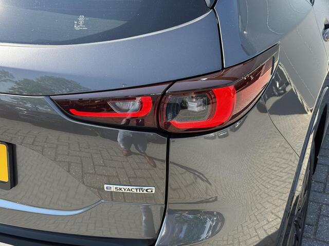 Mazda CX-5 2.0 e-SkyActiv-G M Hybrid 165 Homura / 1e eig / All Season / Trekhaak 2.000 kg / Stoelverkoeling / NL auto / Bose / Leer / 360 camera /
