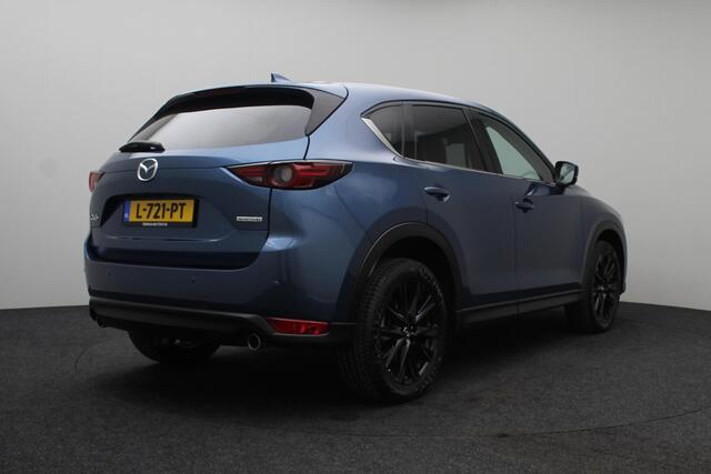 Mazda CX-5 2.0 SkyActiv-G 165 Sportive 2021 | 1e Eigenaar | Airco | Navigatie | Stoelverwarming | DAB Radio | Carplay | Trekhaak | Bose Audio | Achteruitrij Camera | 2 Sleutels | Nationale Autopas