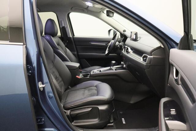 Mazda CX-5 2.0 SkyActiv-G 165 Sportive 2021 | 1e Eigenaar | Airco | Navigatie | Stoelverwarming | DAB Radio | Carplay | Trekhaak | Bose Audio | Achteruitrij Camera | 2 Sleutels | Nationale Autopas