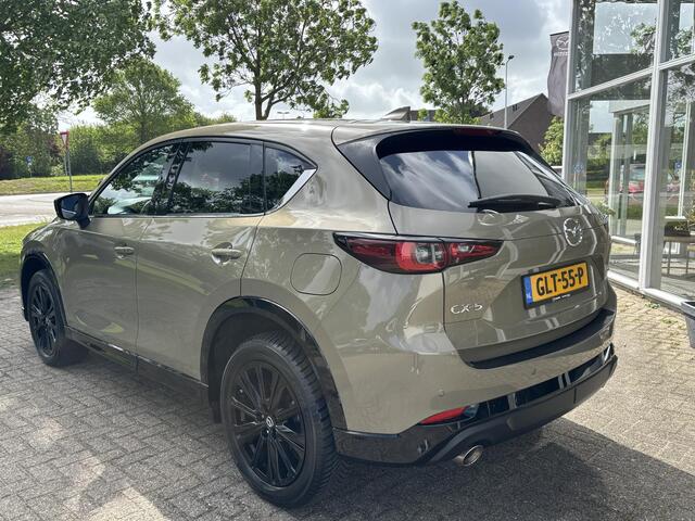 Mazda CX-5 2.0 e-SkyActiv-G M Hybrid 165 Homura 1e Eig., NL-Auto, Dealer Ondh., Navigatie, Apple Carplay / Android Auto, Head-up, 360 Camera, Bose, Leerpakket, Stoel verw + ventilatie., Stuur verw.