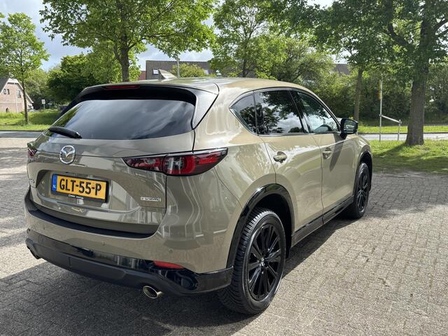 Mazda CX-5 2.0 e-SkyActiv-G M Hybrid 165 Homura 1e Eig., NL-Auto, Dealer Ondh., Navigatie, Apple Carplay / Android Auto, Head-up, 360 Camera, Bose, Leerpakket, Stoel verw + ventilatie., Stuur verw.