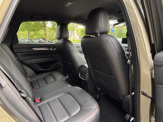 Mazda CX-5 2.0 e-SkyActiv-G M Hybrid 165 Homura 1e Eig., NL-Auto, Dealer Ondh., Navigatie, Apple Carplay / Android Auto, Head-up, 360 Camera, Bose, Leerpakket, Stoel verw + ventilatie., Stuur verw.