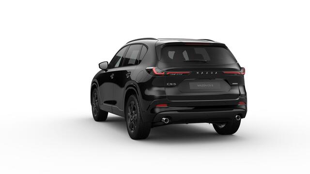 Mazda CX-5 Homura - Zwart lederen interieur | 19-inch lichtmetalen velgen, Black | Alarmsysteem | Automatisch dimmende binnenspiegel met randloos design