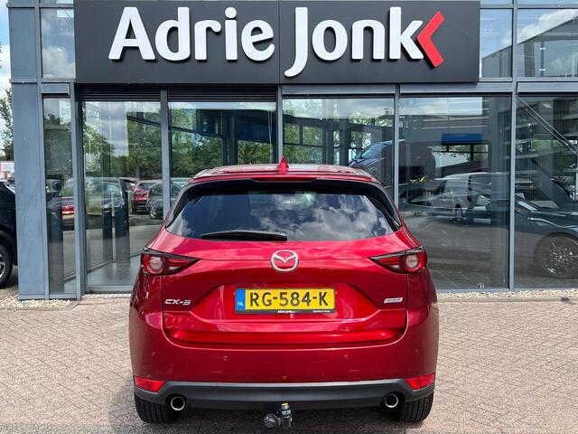Mazda CX-5 2.0 SkyActiv-G 165 Skylease GT | TREKHAAK | LEDER | NED AUTO | STOEL + STUURVERWARMING | APPLE CARPLAY | ANDROID AUTO | PARKEER SENSOREN V+A | ALL SEASON | Bose AUDIO | NAVIGATIE |