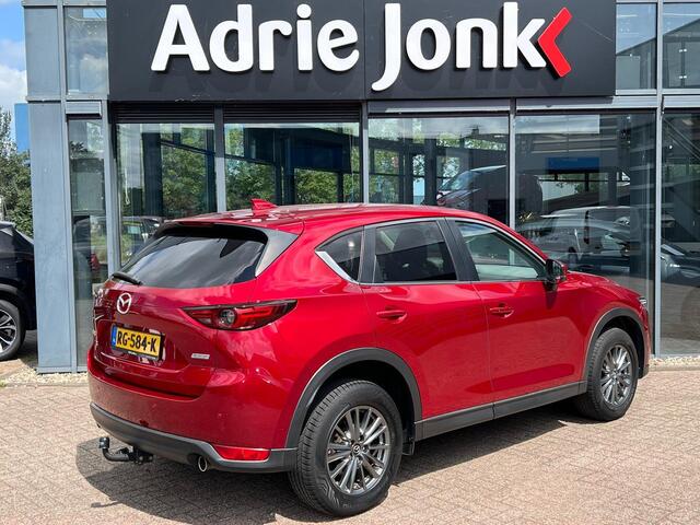 Mazda CX-5 2.0 SkyActiv-G 165 Skylease GT | TREKHAAK | LEDER | NED AUTO | STOEL + STUURVERWARMING | APPLE CARPLAY | ANDROID AUTO | PARKEER SENSOREN V+A | ALL SEASON | Bose AUDIO | NAVIGATIE |