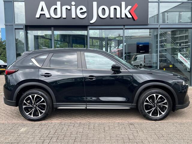 Mazda CX-5 2.0 e-SkyActiv-G M Hybrid 165 Newground AUTOMAAT | TREKHAAK | 360gr. CAMERA | NAVIGATIE | APPLE + ANDROID | HEAD-UP DISPLAY | 19"LM VELGEN | EL.A. KLEP |