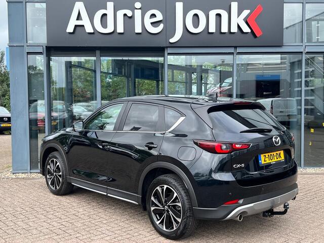 Mazda CX-5 2.0 e-SkyActiv-G M Hybrid 165 Newground AUTOMAAT | TREKHAAK | 360gr. CAMERA | NAVIGATIE | APPLE + ANDROID | HEAD-UP DISPLAY | 19"LM VELGEN | EL.A. KLEP |