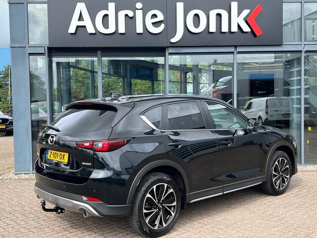 Mazda CX-5 2.0 e-SkyActiv-G M Hybrid 165 Newground AUTOMAAT | TREKHAAK | 360gr. CAMERA | NAVIGATIE | APPLE + ANDROID | HEAD-UP DISPLAY | 19"LM VELGEN | EL.A. KLEP |