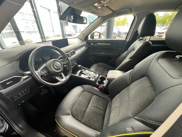 Mazda CX-5 2.0 e-SkyActiv-G M Hybrid 165 Newground AUTOMAAT | TREKHAAK | 360gr. CAMERA | NAVIGATIE | APPLE + ANDROID | HEAD-UP DISPLAY | 19"LM VELGEN | EL.A. KLEP |