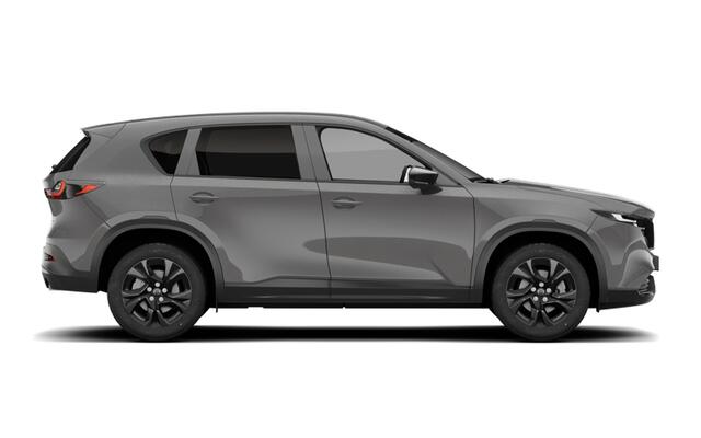Mazda CX-5 Homura - Tan lederen interieur & Panoramic Pack | 19-inch lichtmetalen velgen, Black | Alarmsysteem | Automatisch dimmende binnenspiegel met randloos design