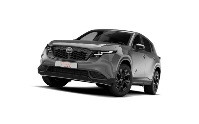 Mazda CX-5 Homura - Tan lederen interieur & Panoramic Pack | 19-inch lichtmetalen velgen, Black | Alarmsysteem | Automatisch dimmende binnenspiegel met randloos design