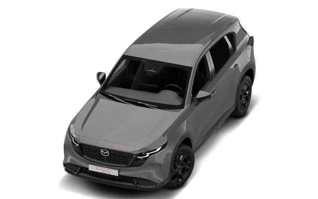 Mazda CX-5 Homura - Tan lederen interieur & Panoramic Pack | 19-inch lichtmetalen velgen, Black | Alarmsysteem | Automatisch dimmende binnenspiegel met randloos design