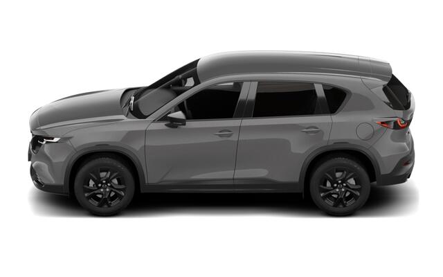 Mazda CX-5 Homura - Zwart lederen interieur | 19-inch lichtmetalen velgen, Black | Alarmsysteem | Automatisch dimmende binnenspiegel met randloos design