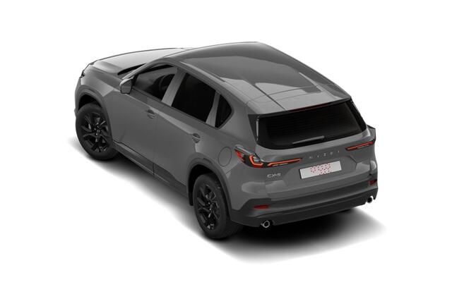 Mazda CX-5 Homura - Zwart lederen interieur | 19-inch lichtmetalen velgen, Black | Alarmsysteem | Automatisch dimmende binnenspiegel met randloos design