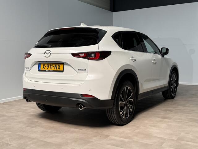Mazda CX-5 2.0 e-SkyActiv-G M Hybrid 165 Exclusive-Line + Black Comfort pakket Navigatie | PDC v+a en 360 Gr. camera | Leder | Stoelverwarming