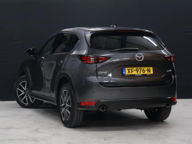 Mazda CX-5 2.0 SkyActiv-G 165 Skylease Luxury [HEAD-UP, 360° CAMERA, MEMORY SEATS, STOELVERWARMING, VOL LEDER, ELEKTRISCHE ACHTERKLEP, KEYLESS, ADAPTIVE LED, PDC V+A, CRUISE CONTROL, NAVIGATIE, PREMIUM AUDIO, CLIMATE CONTROL, STUURVERWAR