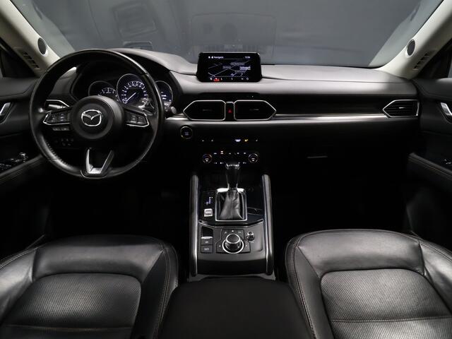 Mazda CX-5 2.0 SkyActiv-G 165 Skylease Luxury [HEAD-UP, 360° CAMERA, MEMORY SEATS, STOELVERWARMING, VOL LEDER, ELEKTRISCHE ACHTERKLEP, KEYLESS, ADAPTIVE LED, PDC V+A, CRUISE CONTROL, NAVIGATIE, PREMIUM AUDIO, CLIMATE CONTROL, STUURVERWAR