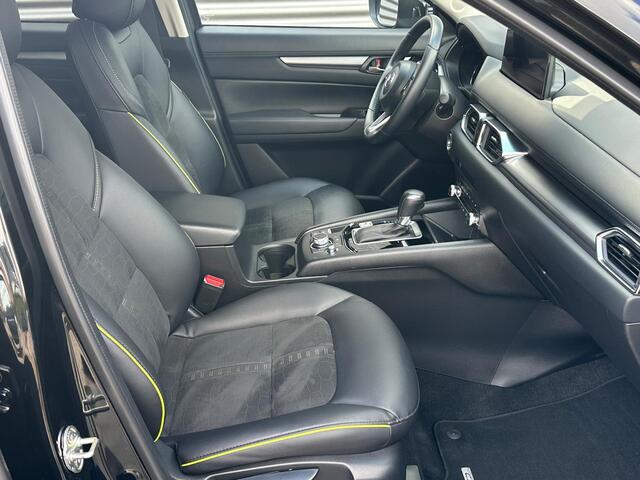 Mazda CX-5 2.0 e-SkyActiv-G M Hybrid 165 Newground | AUTOM | NAVI |360 CAMERA | ELECTRISCHE KLEP | AFNEEMBARE TREKHAAK | LEDER INTERIEUR |